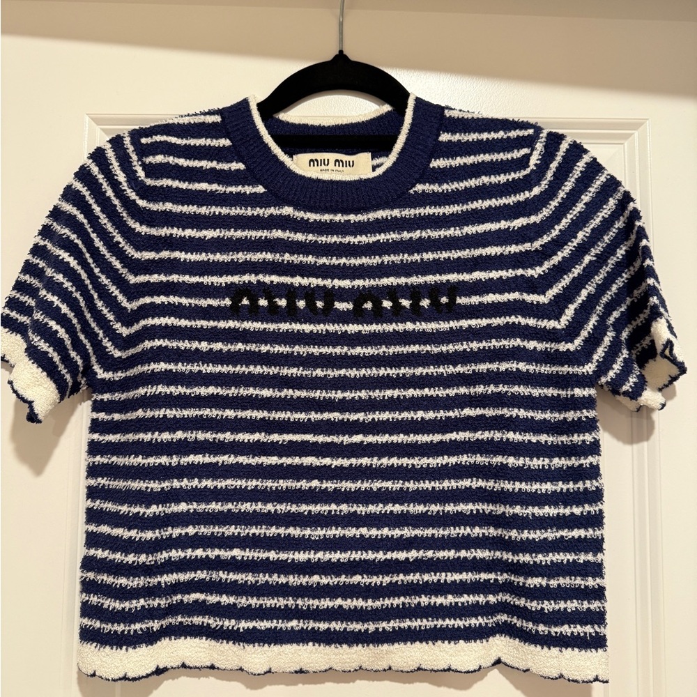 Knit baby tee (no brand)